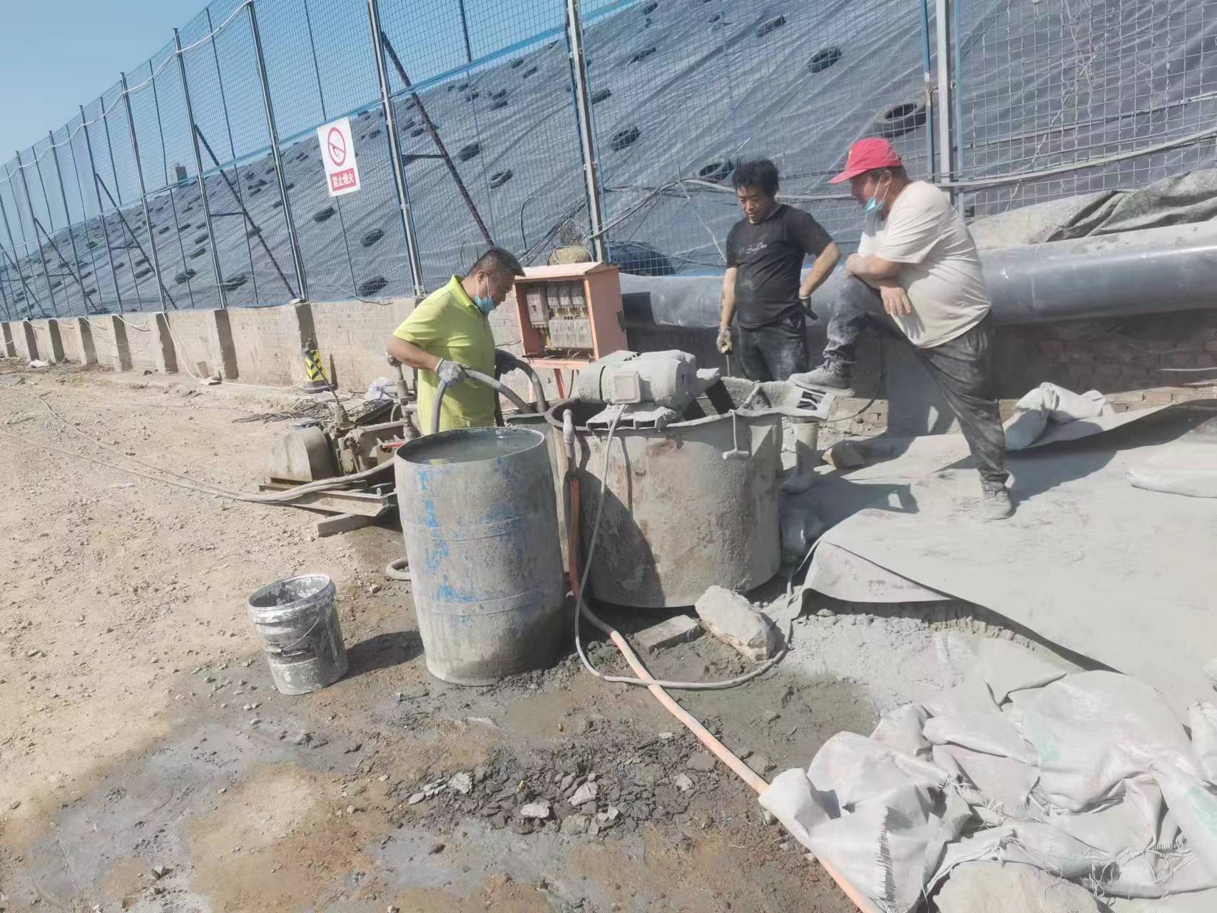 秦都袖阀管注浆